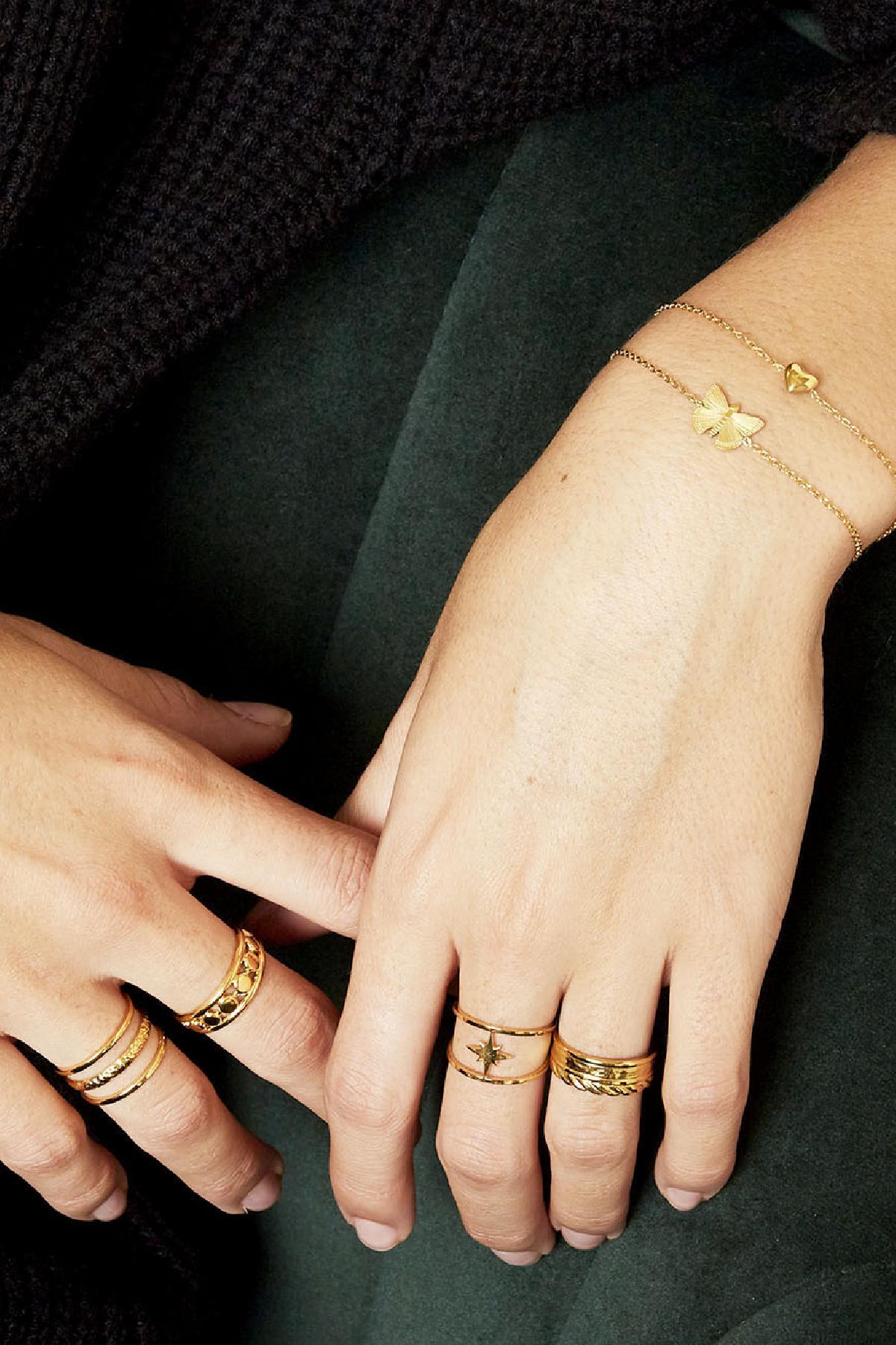 Armband "In my Heart" Silber