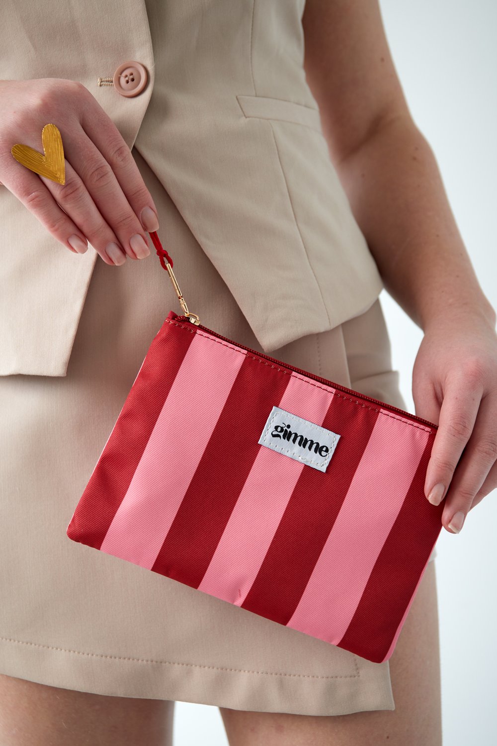 Kosmetiktasche "Small Stripe"