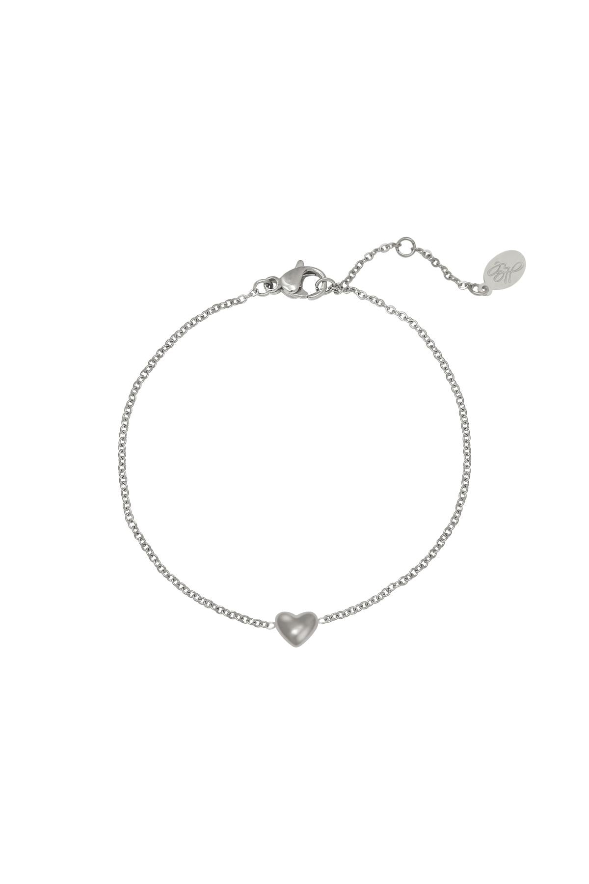 Armband "In my Heart" Silber