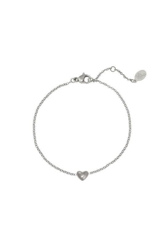 Armband "In my Heart" Silber