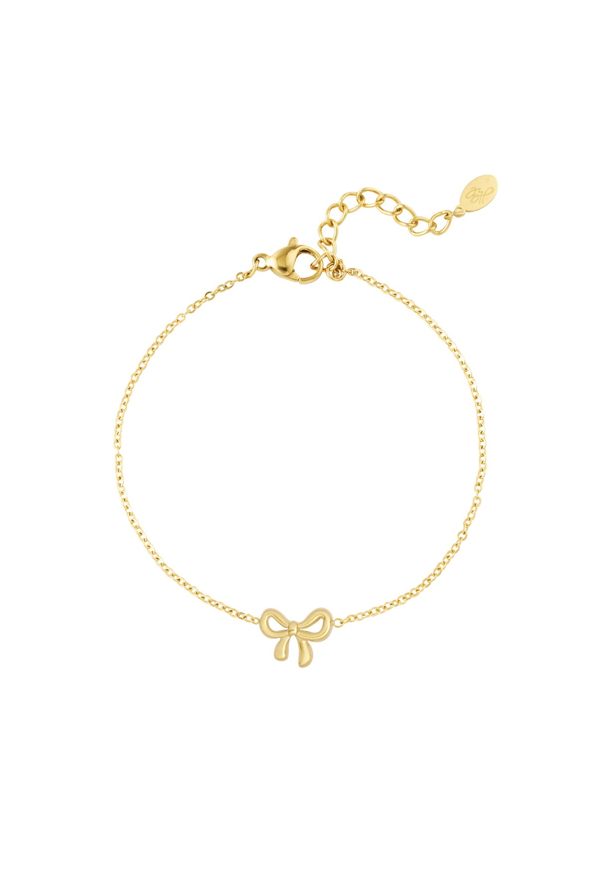 Armband "Schleifenliebe" Silber & Gold