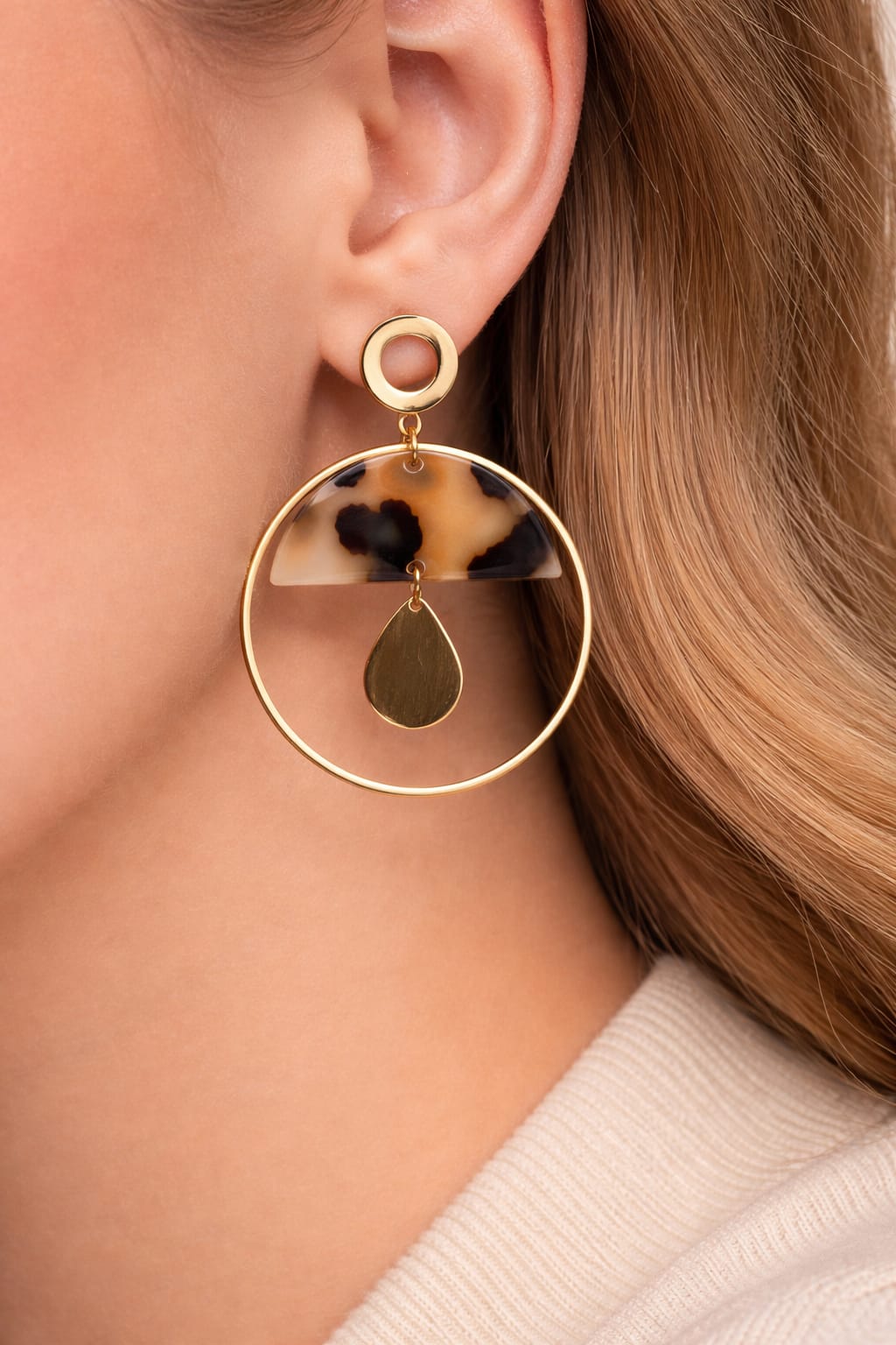 Ohrringe "Leo Circle"